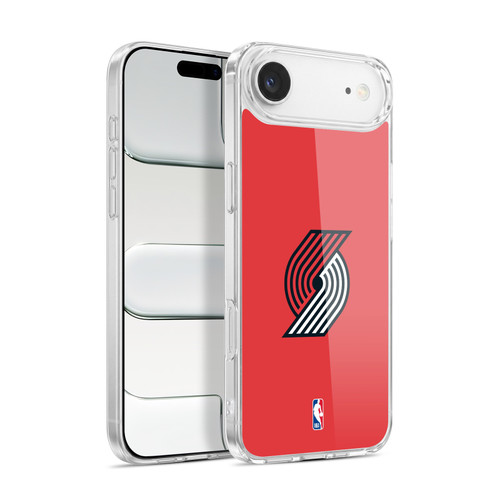 NBA Portland Trail Blazers Logo Red Soft Gel Case for Apple iPhone 17 Air
