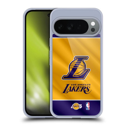 NBA Los Angeles Lakers Horizontal Banner Soft Gel Case for Google Pixel 10