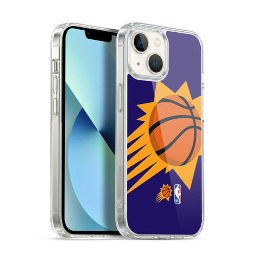 NBA Phoenix Suns Logo Oversized Soft Gel Case for Apple iPhone 13