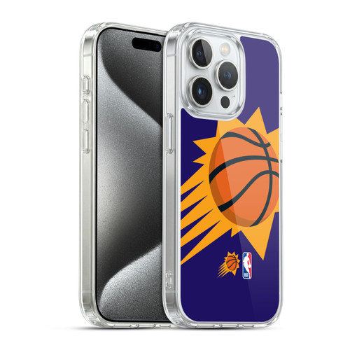 NBA Phoenix Suns Logo Oversized Soft Gel Case for Apple iPhone 15 Pro & MagSafe