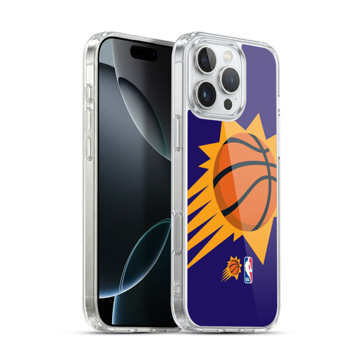 NBA Phoenix Suns Logo Oversized Soft Gel Case for Apple iPhone 16 Pro Max & MagSafe