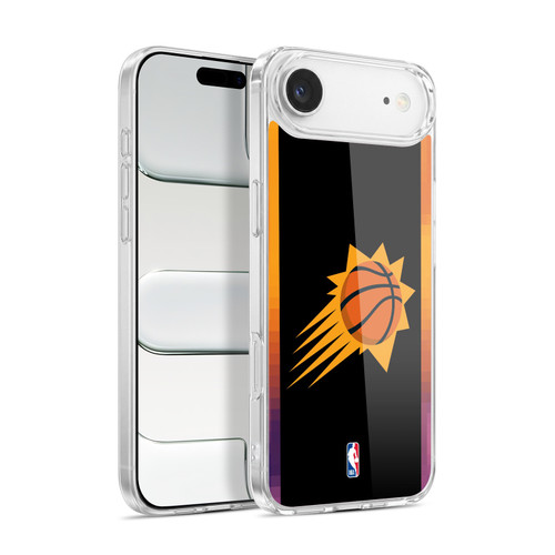 NBA Phoenix Suns Logo Black Design Soft Gel Case for Apple iPhone 17 Air