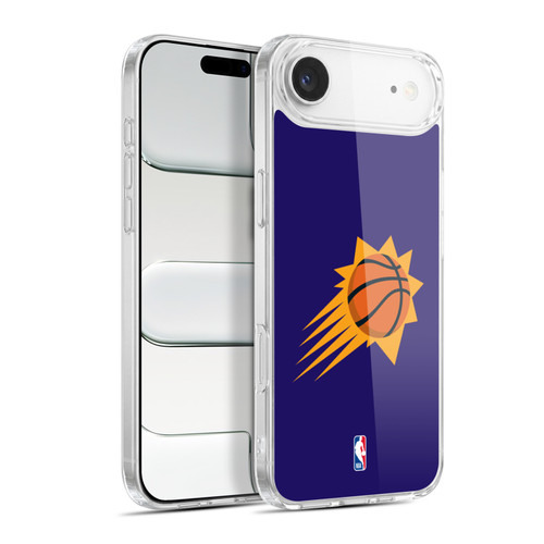 NBA Phoenix Suns Logo Purple Soft Gel Case for Apple iPhone 17 Air