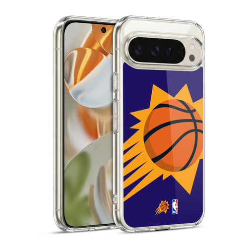 NBA Phoenix Suns Logo Oversized Soft Gel Case for Google Pixel 9 / Pixel 9 Pro