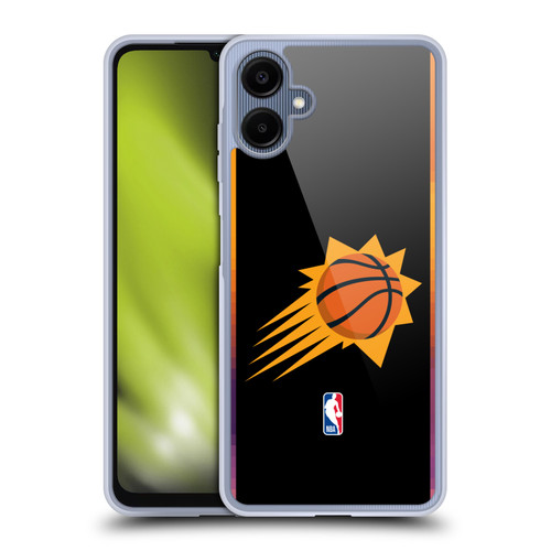 NBA Phoenix Suns Logo Black Design Soft Gel Case for Samsung Galaxy A06 4G / 5G
