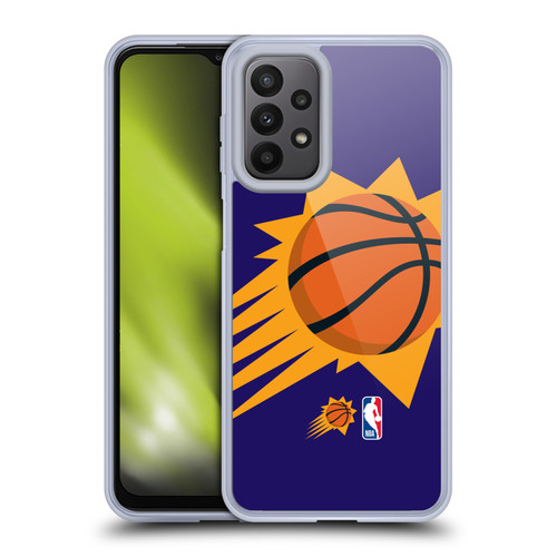 NBA Phoenix Suns Logo Oversized Soft Gel Case for Samsung Galaxy A23 / 5G (2022)