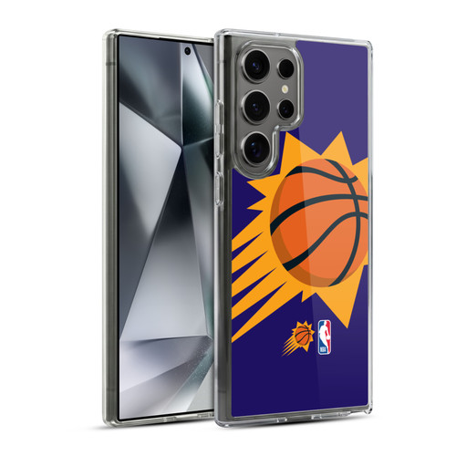 NBA Phoenix Suns Logo Oversized Soft Gel Case for Samsung Galaxy S24 Ultra 5G & MagSafe