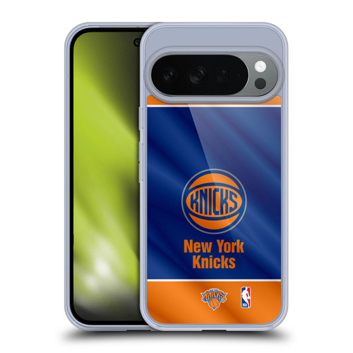 NBA New York Knicks Horizontal Banner Soft Gel Case for Google Pixel 10
