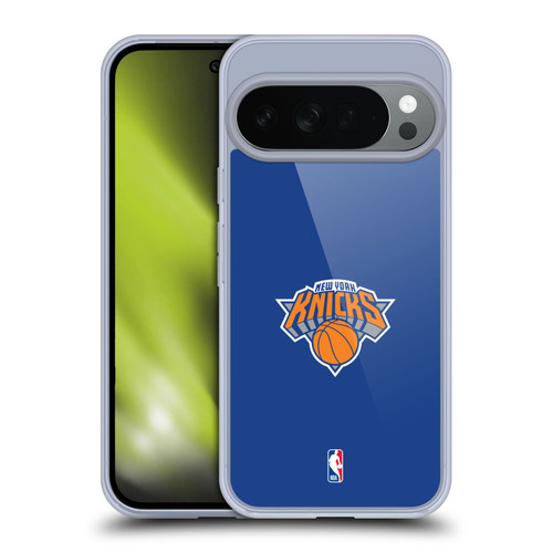 NBA New York Knicks Plain Soft Gel Case for Google Pixel 10