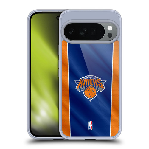 NBA New York Knicks Vertical Banner Soft Gel Case for Google Pixel 10