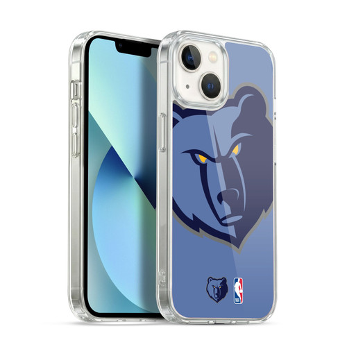 NBA Memphis Grizzlies Logo Oversized Soft Gel Case for Apple iPhone 13