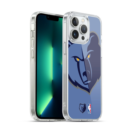 NBA Memphis Grizzlies Logo Oversized Soft Gel Case for Apple iPhone 13 Pro Max & MagSafe