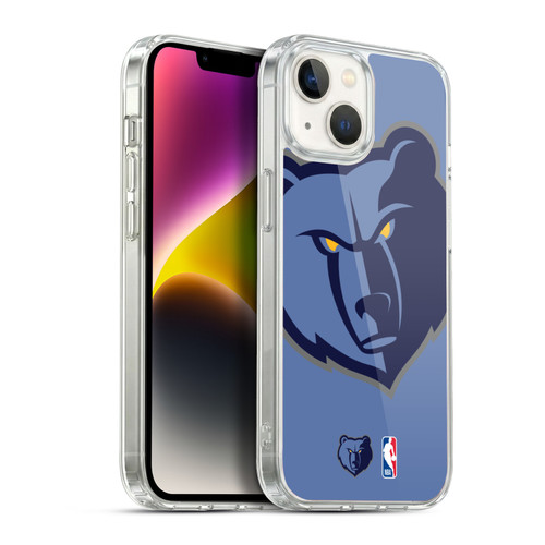 NBA Memphis Grizzlies Logo Oversized Soft Gel Case for Apple iPhone 14