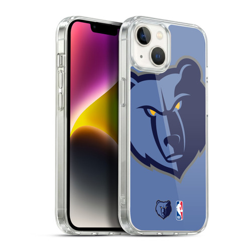 NBA Memphis Grizzlies Logo Oversized Soft Gel Case for Apple iPhone 14 Plus & MagSafe