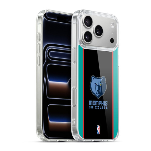 NBA Memphis Grizzlies Logo Black Design Soft Gel Case for Apple iPhone 17 Pro Max