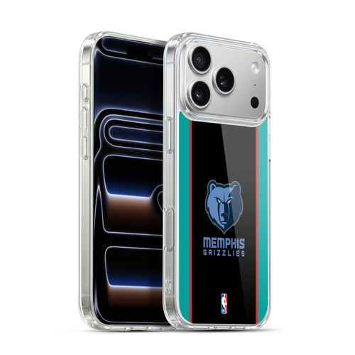 NBA Memphis Grizzlies Logo Black Design Soft Gel Case for Apple iPhone 17 Pro Max