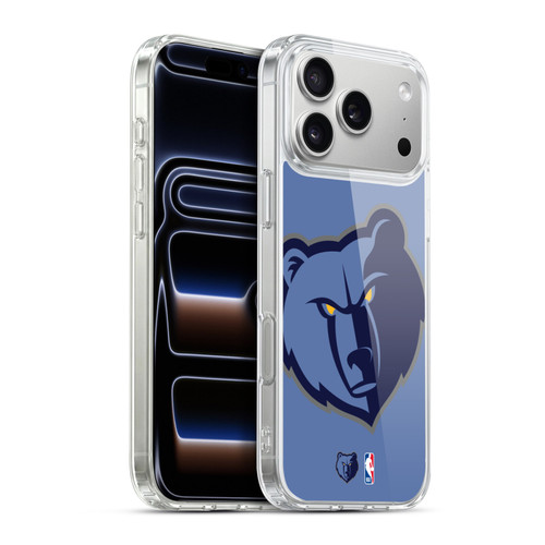 NBA Memphis Grizzlies Logo Oversized Soft Gel Case for Apple iPhone 17 Pro Max