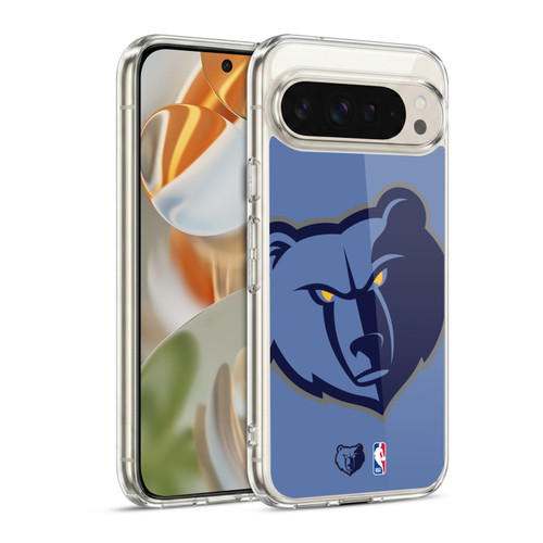 NBA Memphis Grizzlies Logo Oversized Soft Gel Case for Google Pixel 9 / Pixel 9 Pro