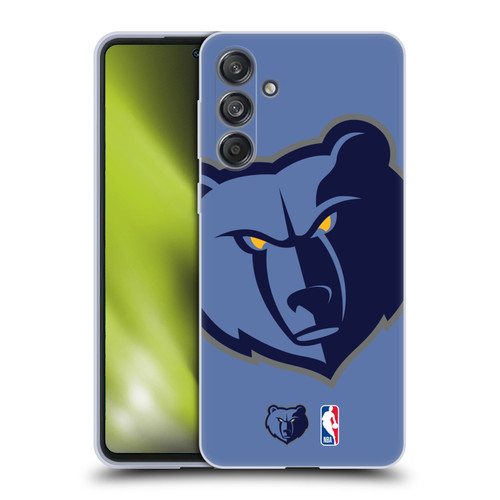 NBA Memphis Grizzlies Logo Oversized Soft Gel Case for Samsung Galaxy M55 5G