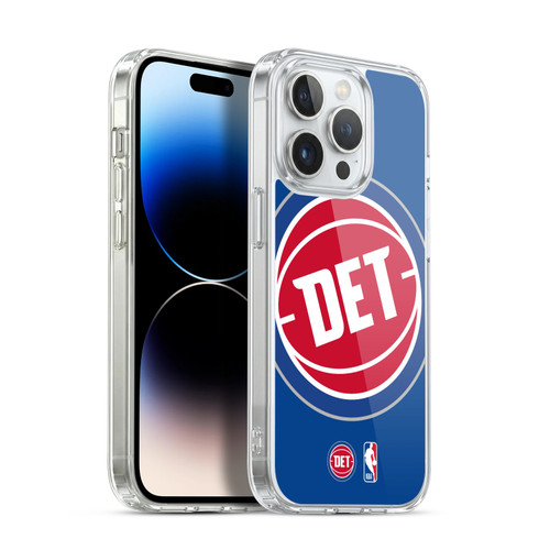 NBA Detroit Pistons Logo Oversized Soft Gel Case for Apple iPhone 13 Pro & MagSafe