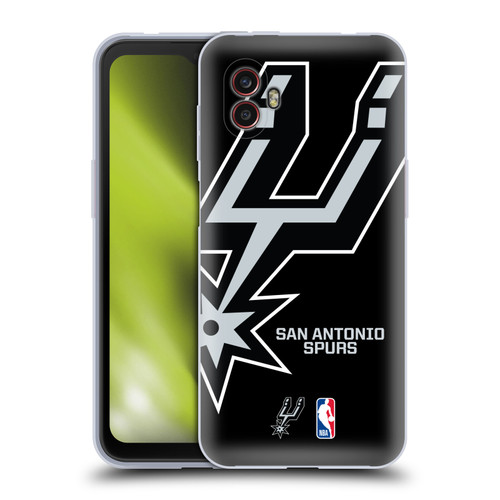 NBA San Antonio Spurs Logo Oversized Soft Gel Case for Samsung Galaxy Xcover6 Pro/Pro2