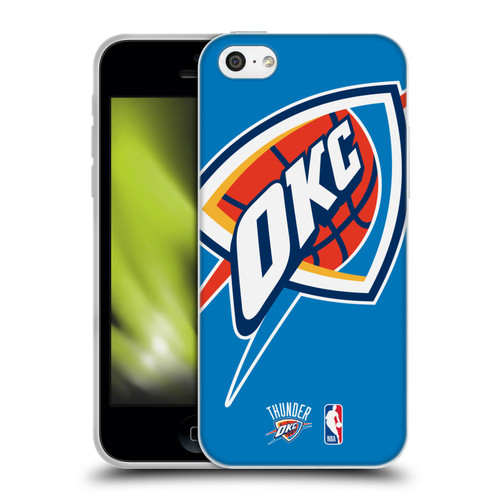 NBA Oklahoma City Thunder Logo Oversized Soft Gel Case for Apple iPhone 5c