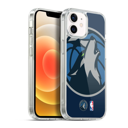 NBA Minnesota Timberwolves Logo Oversized Soft Gel Case for Apple iPhone 12 / iPhone 12 Pro & MagSafe