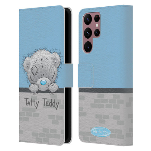 Me To You Classic Tatty Teddy Hello Leather Book Wallet Case Cover For Samsung Galaxy S22 Ultra 5G