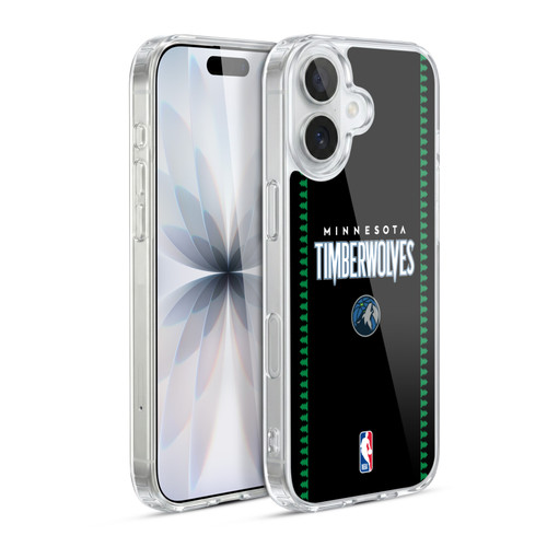 NBA Minnesota Timberwolves Logo Retro Design Soft Gel Case for Apple iPhone 17