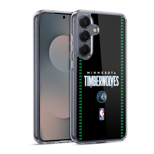 NBA Minnesota Timberwolves Logo Retro Design Soft Gel Case for Samsung Galaxy S25 & MagSafe