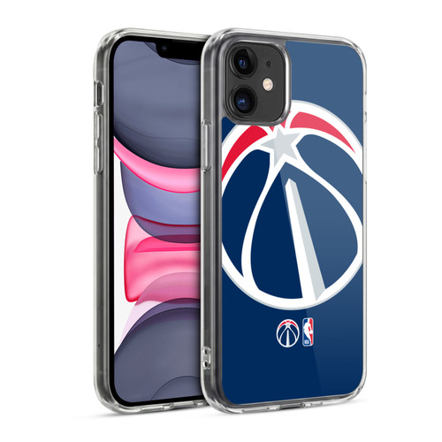 NBA Washington Wizards Logo Oversized Soft Gel Case for Apple iPhone 11