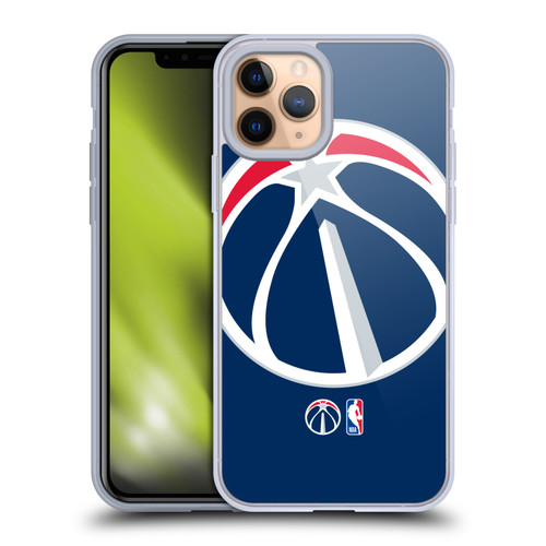 NBA Washington Wizards Logo Oversized Soft Gel Case for Apple iPhone 11 Pro & MagSafe