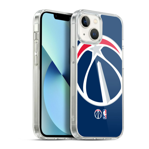 NBA Washington Wizards Logo Oversized Soft Gel Case for Apple iPhone 13