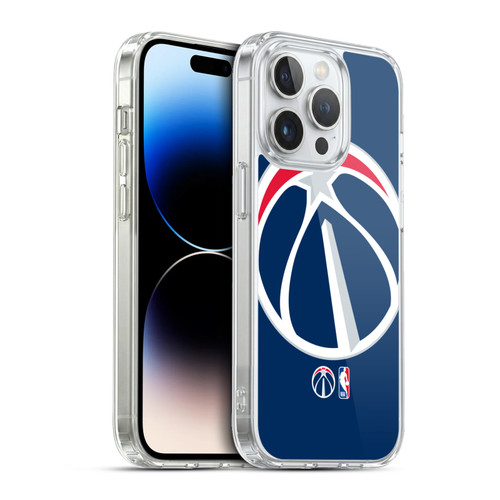 NBA Washington Wizards Logo Oversized Soft Gel Case for Apple iPhone 13 Pro & MagSafe