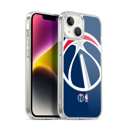 NBA Washington Wizards Logo Oversized Soft Gel Case for Apple iPhone 14