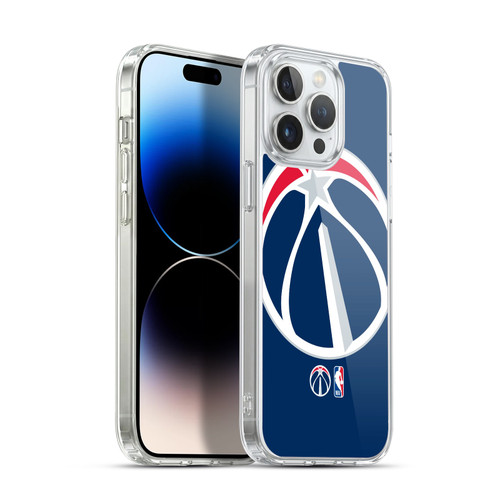 NBA Washington Wizards Logo Oversized Soft Gel Case for Apple iPhone 14 Pro Max & MagSafe