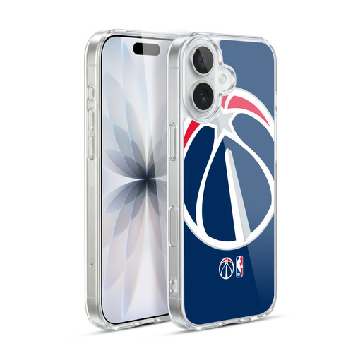 NBA Washington Wizards Logo Oversized Soft Gel Case for Apple iPhone 17