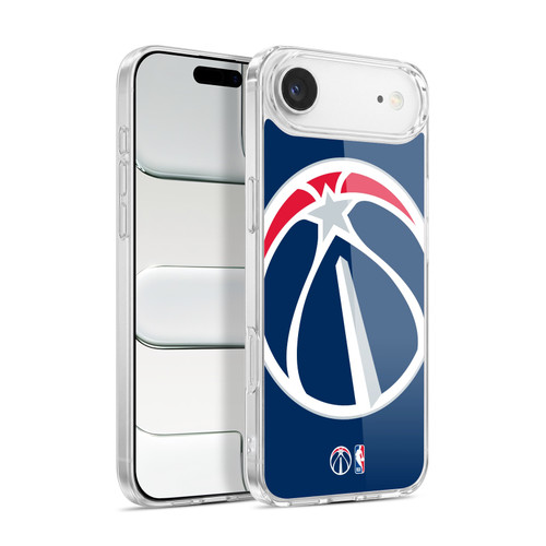 NBA Washington Wizards Logo Oversized Soft Gel Case for Apple iPhone 17 Air