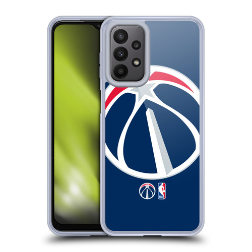 NBA Washington Wizards Logo Oversized Soft Gel Case for Samsung Galaxy A23 / 5G (2022)