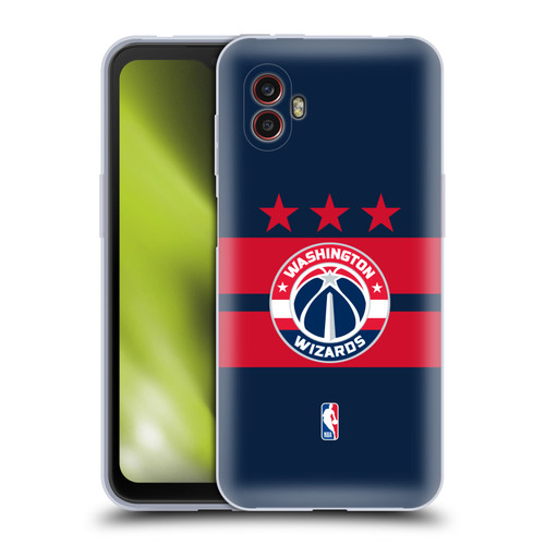 NBA Washington Wizards Logo Navy Blue Design Soft Gel Case for Samsung Galaxy Xcover6 Pro/Pro2