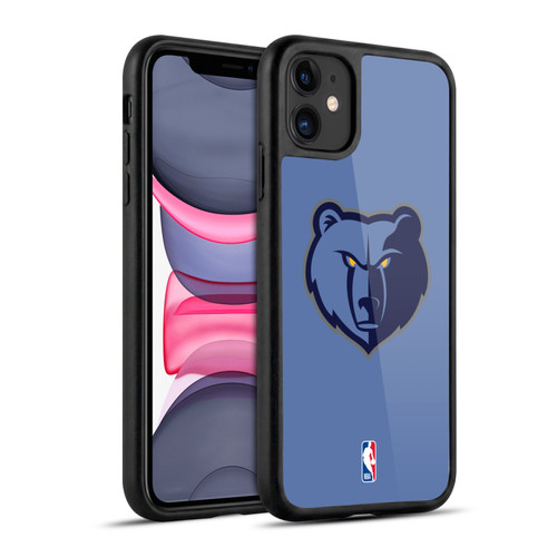 NBA Memphis Grizzlies Logo Light Blue Gel Armour Case For Apple iPhone 11
