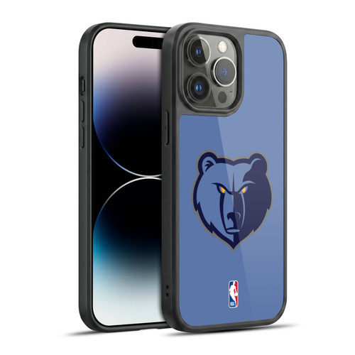 NBA Memphis Grizzlies Logo Light Blue Gel Armour Case For Apple iPhone 14 Pro Max
