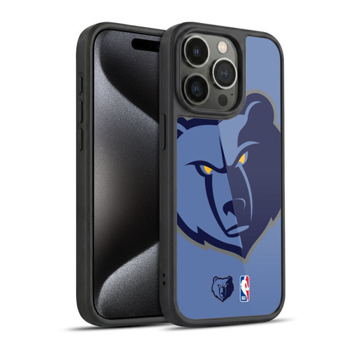 NBA Memphis Grizzlies Logo Oversized Gel Armour Case For Apple iPhone 15 Pro