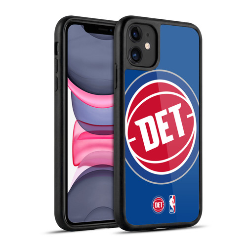NBA Detroit Pistons Logo Oversized Gel Armour Case For Apple iPhone 11