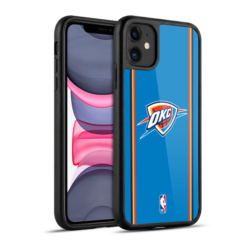 NBA Oklahoma City Thunder Logo Blue Design Gel Armour Case For Apple iPhone 11