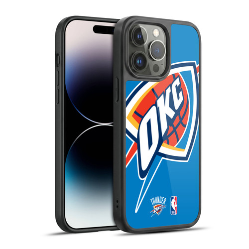 NBA Oklahoma City Thunder Logo Oversized Gel Armour Case For Apple iPhone 14 Pro Max