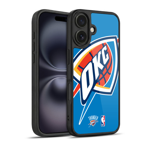 NBA Oklahoma City Thunder Logo Oversized Gel Armour Case For Apple iPhone 16