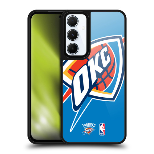 NBA Oklahoma City Thunder Logo Oversized Gel Armour Case For Samsung Galaxy A55 5G