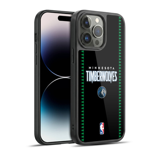NBA Minnesota Timberwolves Logo Retro Design Gel Armour Case For Apple iPhone 14 Pro Max