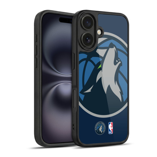 NBA Minnesota Timberwolves Logo Oversized Gel Armour Case For Apple iPhone 16